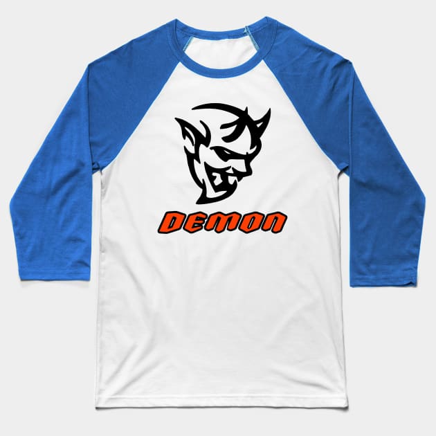 New Dodge SRT Demon Baseball T-Shirt by dyazagita